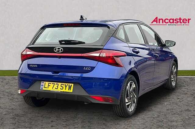 Hyundai I20 1.0T GDi 48V MHD SE Connect 5dr DCT Pearl - Intense blue