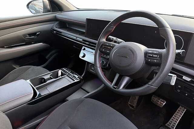 Hyundai TUCSON 1.6T Hybrid N Line 5dr Auto Pearl - Phantom black