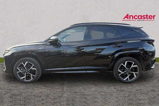 Hyundai TUCSON 1.6T Hybrid N Line 5dr Auto Pearl - Phantom black