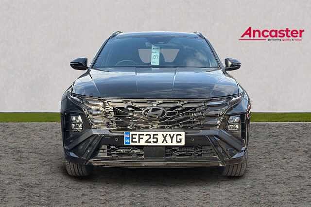 Hyundai TUCSON 1.6T Hybrid N Line 5dr Auto Pearl - Phantom black
