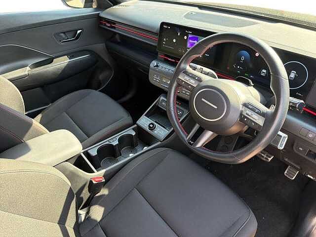 Hyundai KONA 1.6 Hybrid 129 N Line 5dr DCT Black