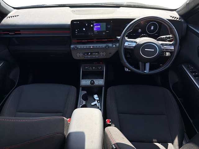 Hyundai KONA 1.6 Hybrid 129 N Line 5dr DCT Black