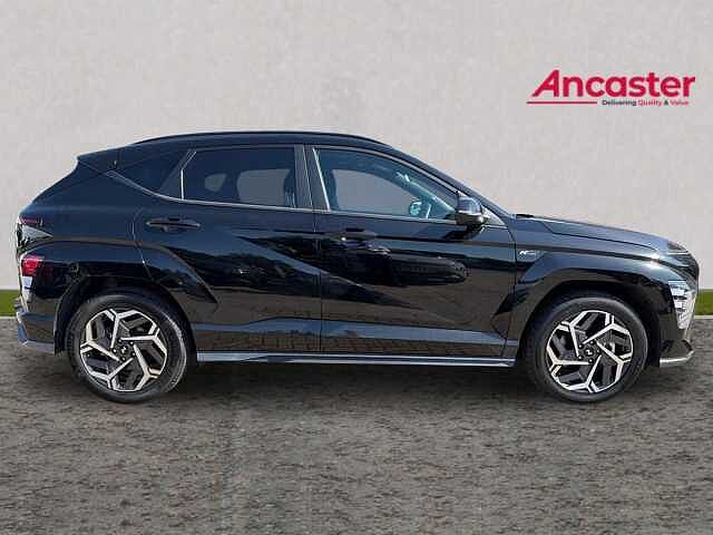 Hyundai KONA 1.6 Hybrid 129 N Line 5dr DCT Black