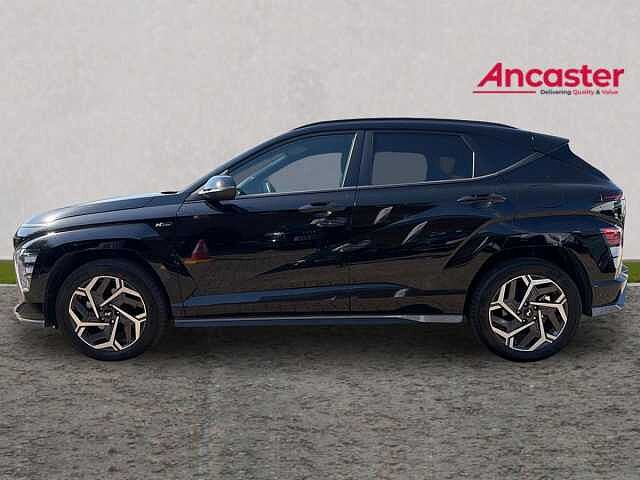 Hyundai KONA 1.6 Hybrid 129 N Line 5dr DCT Black