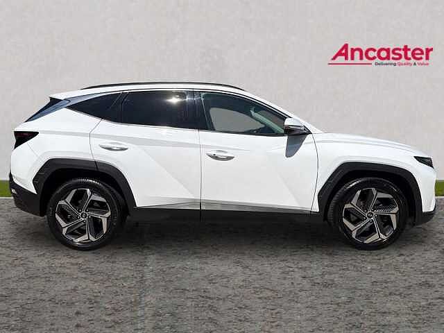 Hyundai TUCSON 1.6 TGDi Hybrid 230 Premium 5dr 2WD Auto lid - Polar white