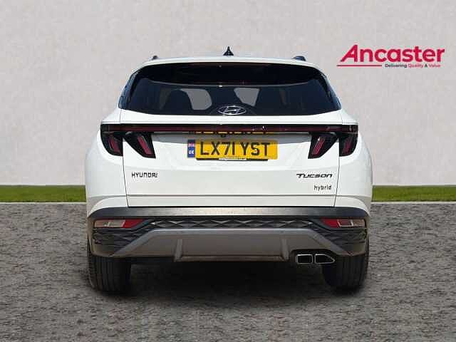 Hyundai TUCSON 1.6 TGDi Hybrid 230 Premium 5dr 2WD Auto lid - Polar white