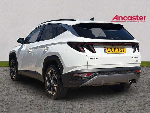 Hyundai TUCSON 1.6 TGDi Hybrid 230 Premium 5dr 2WD Auto lid - Polar white