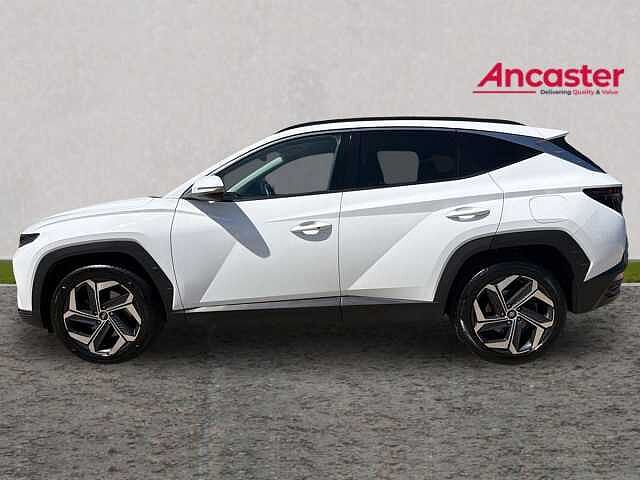 Hyundai TUCSON 1.6 TGDi Hybrid 230 Premium 5dr 2WD Auto lid - Polar white