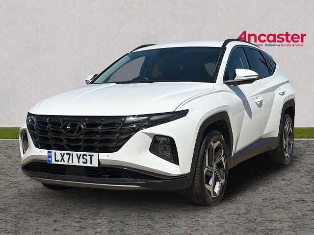 Hyundai TUCSON 1.6 TGDi Hybrid 230 Premium 5dr 2WD Auto lid - Polar white