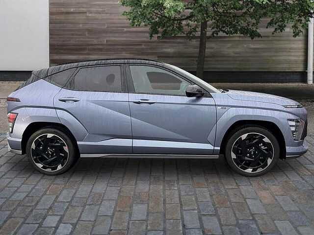 Hyundai KONA 65.4kWh N Line S SUV 5dr Electric Auto (218 ps) Meta Blue