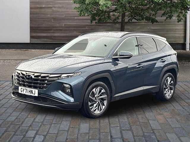 Hyundai TUCSON 1.6 T-GDi MHEV Premium SUV 5dr Petrol Hybrid DCT Euro 6 (s/s) (150 ps) Teal Blue