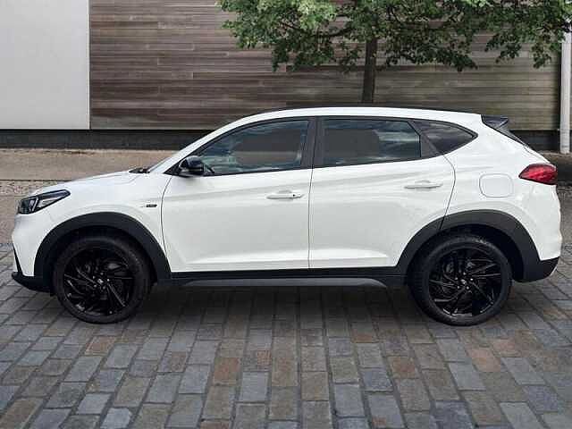 Hyundai TUCSON 1.6 T-GDi N Line SUV 5dr Petrol DCT Euro 6 (s/s) (177 ps) White