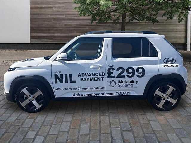 Hyundai INSTER Long Range 49kWh 02 SUV 5dr Electric Auto (115 ps) Atlas White
