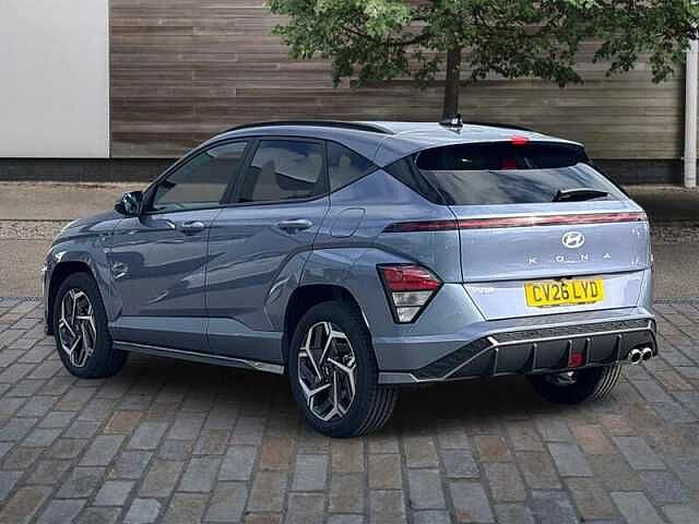 Hyundai KONA 1.6 h-GDi N Line SUV 5dr Petrol Hybrid DCT Euro 6 (s/s) (138 ps) Meta Blue