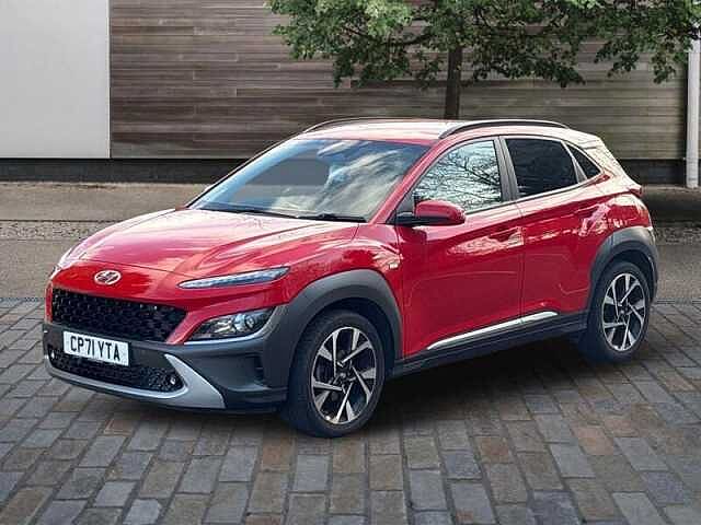 Hyundai KONA 1.0 T-GDi MHEV Premium SUV 5dr Petrol Hybrid Manual Euro 6 (s/s) (120 ps) Ignite Flame
