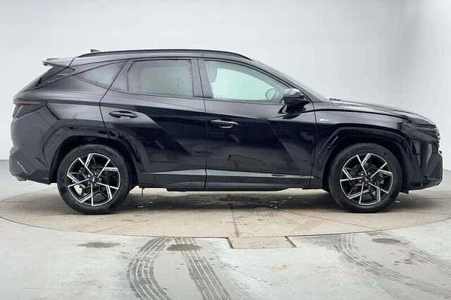 Hyundai TUCSON 1.6 T-GDi N Line S SUV 5dr Petrol Manual Euro 6 (s/s) (160 ps) Abyss Black