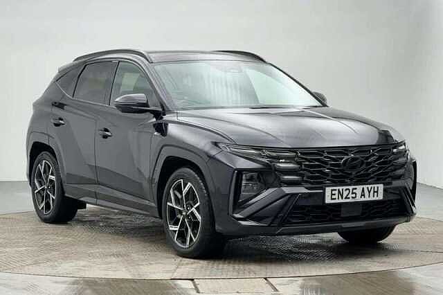 Hyundai TUCSON 1.6 T-GDi N Line S SUV 5dr Petrol Manual Euro 6 (s/s) (160 ps) Abyss Black