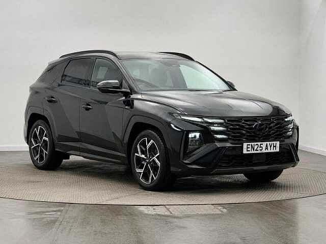 Hyundai TUCSON 1.6 T-GDi N Line S SUV 5dr Petrol Manual Euro 6 (s/s) (160 ps) Abyss Black