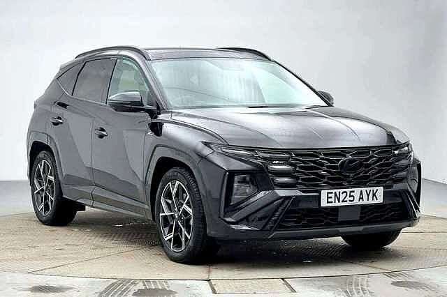 Hyundai TUCSON 1.6 T-GDi N Line S SUV 5dr Petrol Manual Euro 6 (s/s) (160 ps) Abyss Black