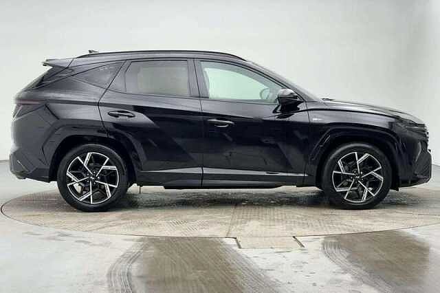 Hyundai TUCSON 1.6 T-GDi N Line S SUV 5dr Petrol Manual Euro 6 (s/s) (160 ps) Abyss Black