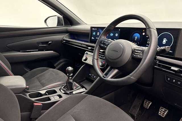 Hyundai TUCSON 1.6 T-GDi N Line S SUV 5dr Petrol Manual Euro 6 (s/s) (160 ps) Abyss Black