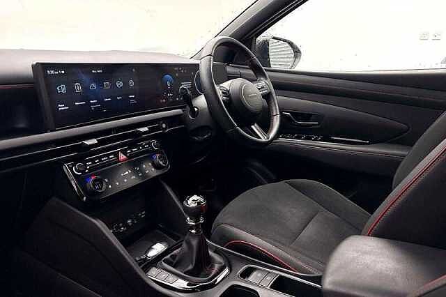 Hyundai TUCSON 1.6 T-GDi N Line S SUV 5dr Petrol Manual Euro 6 (s/s) (160 ps) Abyss Black