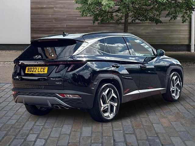 Hyundai TUCSON 1.6 h T-GDi Ultimate SUV 5dr Petrol Hybrid Auto Euro 6 (s/s) (230 ps) Phantom Black