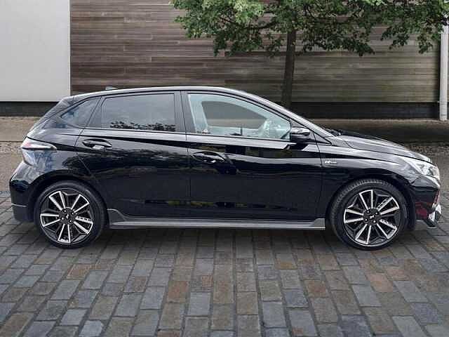 Hyundai I20 1.0 T-GDi MHEV N Line Hatchback 5dr Petrol Hybrid Manual Euro 6 (s/s) (120 ps) Abyss Black
