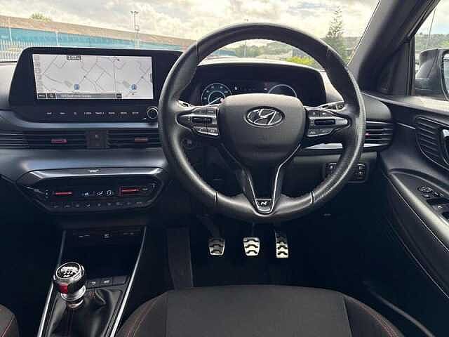 Hyundai I20 1.0 T-GDi MHEV N Line Hatchback 5dr Petrol Hybrid Manual Euro 6 (s/s) (120 ps) Abyss Black