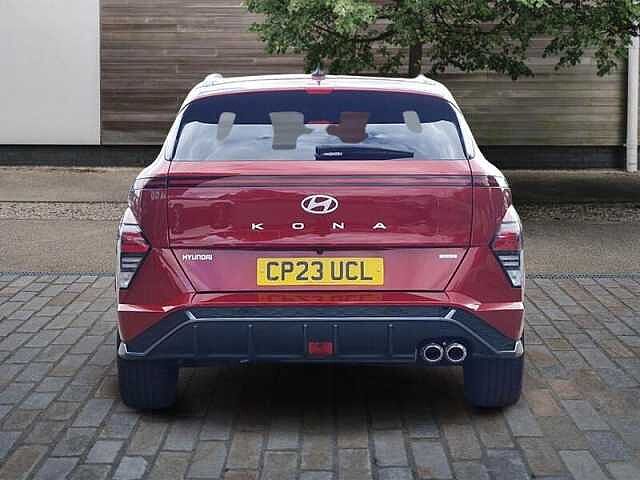 Hyundai KONA 1.6 h-GDi N Line S SUV 5dr Petrol Hybrid DCT Euro 6 (s/s) (141 ps) Ultimate Red