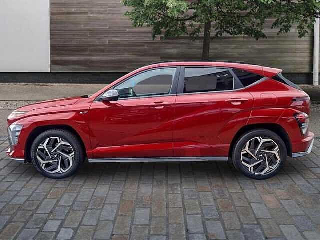 Hyundai KONA 1.6 h-GDi N Line S SUV 5dr Petrol Hybrid DCT Euro 6 (s/s) (141 ps) Ultimate Red