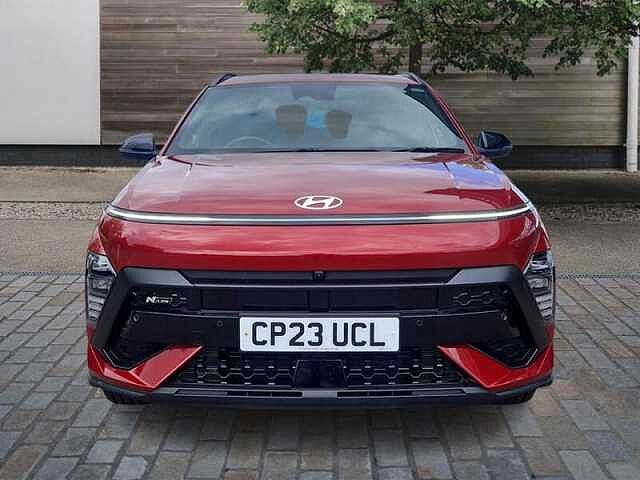 Hyundai KONA 1.6 h-GDi N Line S SUV 5dr Petrol Hybrid DCT Euro 6 (s/s) (141 ps) Ultimate Red