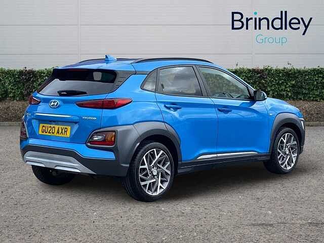 Hyundai KONA 1.6 h-GDi Premium SUV 5dr Petrol Hybrid DCT Euro 6 (s/s) (141 ps) Blue