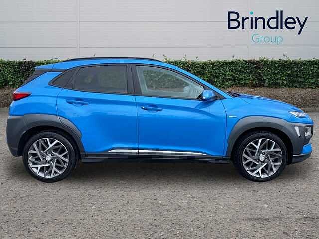 Hyundai KONA 1.6 h-GDi Premium SUV 5dr Petrol Hybrid DCT Euro 6 (s/s) (141 ps) Blue
