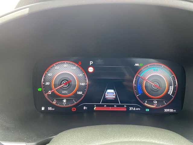 Hyundai SANTA FE 1.6 h T-GDi Ultimate SUV 5dr Petrol Hybrid Auto 4WD Euro 6 (s/s) (230 ps) Glacier White