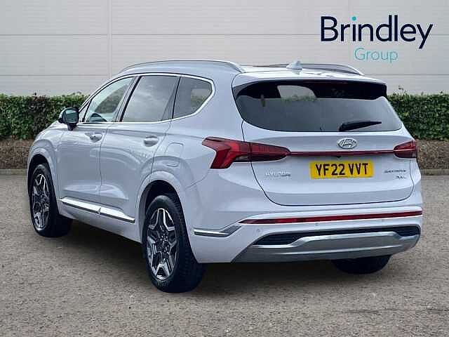 Hyundai SANTA FE 1.6 h T-GDi Ultimate SUV 5dr Petrol Hybrid Auto 4WD Euro 6 (s/s) (230 ps) Glacier White