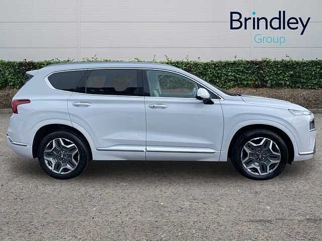 Hyundai SANTA FE 1.6 h T-GDi Ultimate SUV 5dr Petrol Hybrid Auto 4WD Euro 6 (s/s) (230 ps) Glacier White