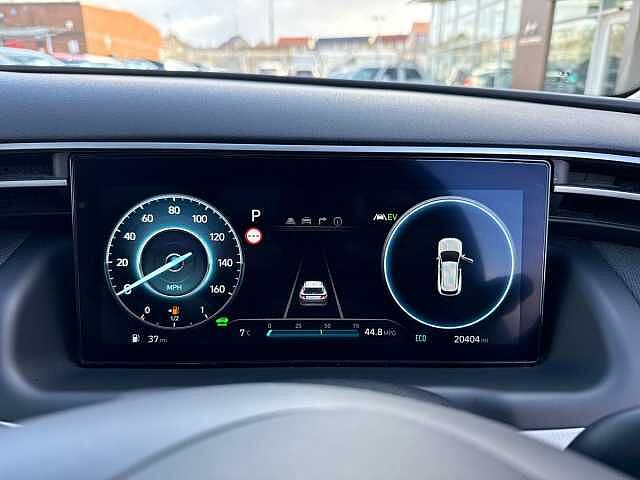 Hyundai TUCSON 1.6 h T-GDi Ultimate SUV 5dr Petrol Hybrid Auto Euro 6 (s/s) (230 ps) Sunset Red