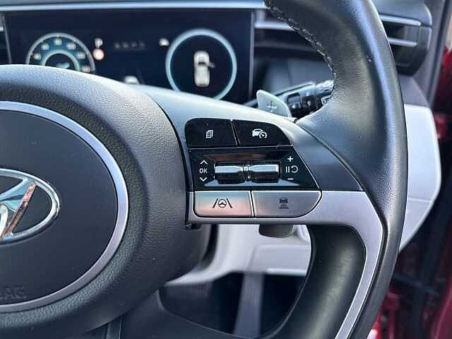 Hyundai TUCSON 1.6 h T-GDi Ultimate SUV 5dr Petrol Hybrid Auto Euro 6 (s/s) (230 ps) Sunset Red