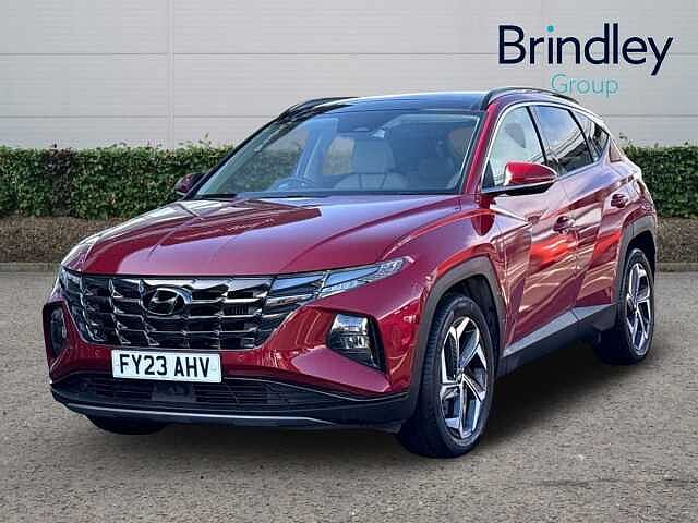 Hyundai TUCSON 1.6 h T-GDi Ultimate SUV 5dr Petrol Hybrid Auto Euro 6 (s/s) (230 ps) Sunset Red