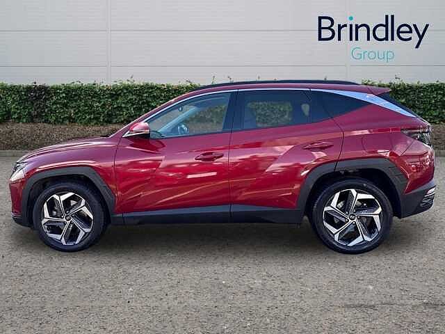 Hyundai TUCSON 1.6 h T-GDi Ultimate SUV 5dr Petrol Hybrid Auto Euro 6 (s/s) (230 ps) Sunset Red