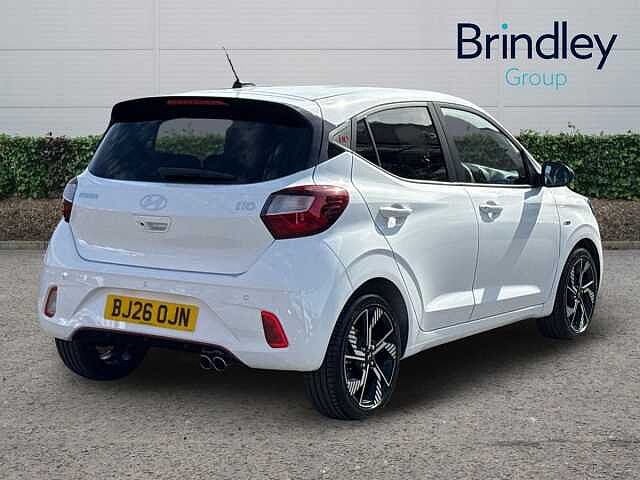 Hyundai I10 1.0T [90] N Line 5dr [Nav] Atlas White