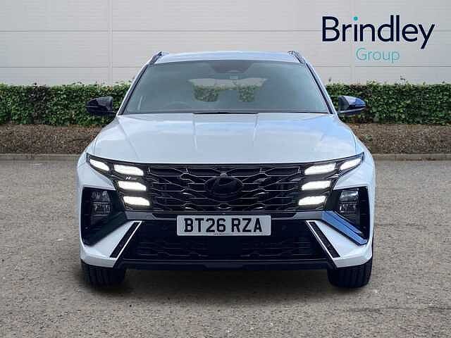 Hyundai TUCSON 1.6T 239 Hybrid N Line 5dr Auto Atlas White