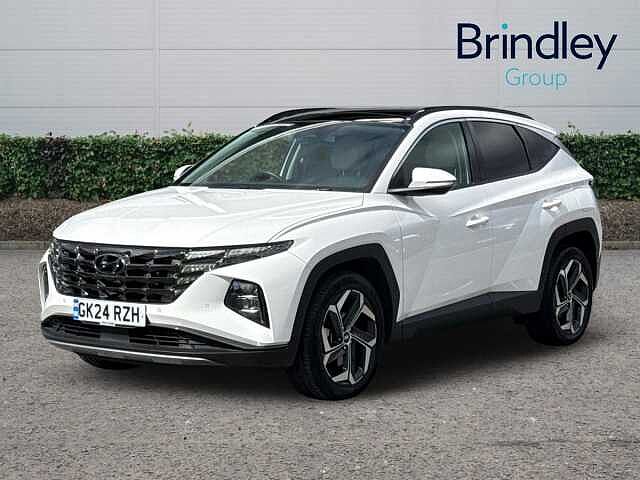 Hyundai TUCSON 1.6 TGDi Hybrid 230 Ultimate 5dr 2WD Auto Atlas White