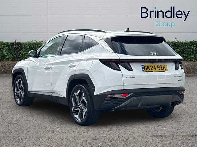 Hyundai TUCSON 1.6 TGDi Hybrid 230 Ultimate 5dr 2WD Auto Atlas White