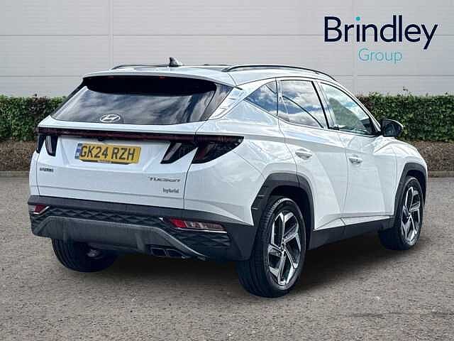 Hyundai TUCSON 1.6 TGDi Hybrid 230 Ultimate 5dr 2WD Auto Atlas White