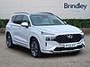 Hyundai SANTA FE 1.6 h T-GDi Ultimate SUV 5dr Petrol Hybrid Auto 4WD Euro 6 (s/s) (230 ps) Glacier White