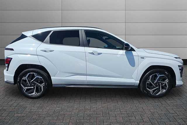 Hyundai KONA 1.6T 138 N Line S 5dr DCT White