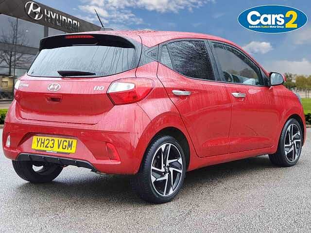 Hyundai I10 1.2 MPi Premium 5dr Auto Red