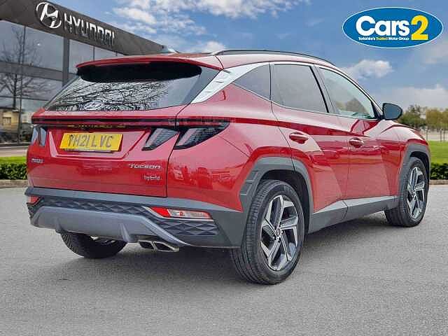 Hyundai TUCSON 1.6 TGDi Hybrid 230 Ultimate 5dr 2WD Auto Red